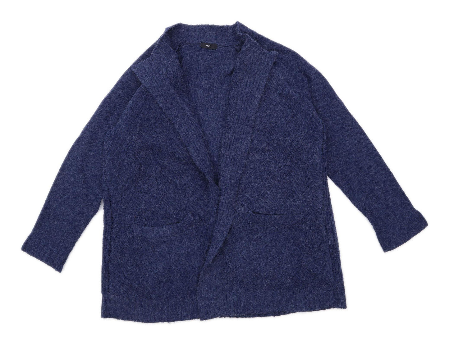 M&Co Womens Size 18 Blue Cardigan (Regular)