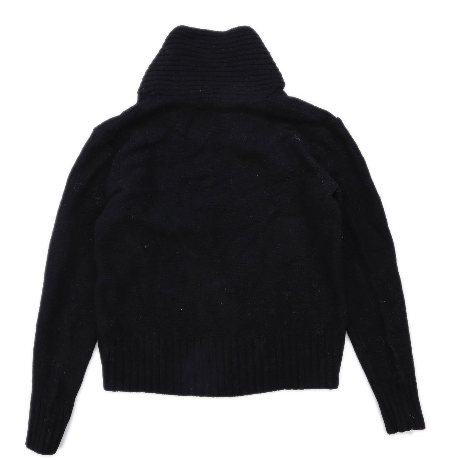 Cos Womens Size XL Lambswool Black Jumper (Regular)