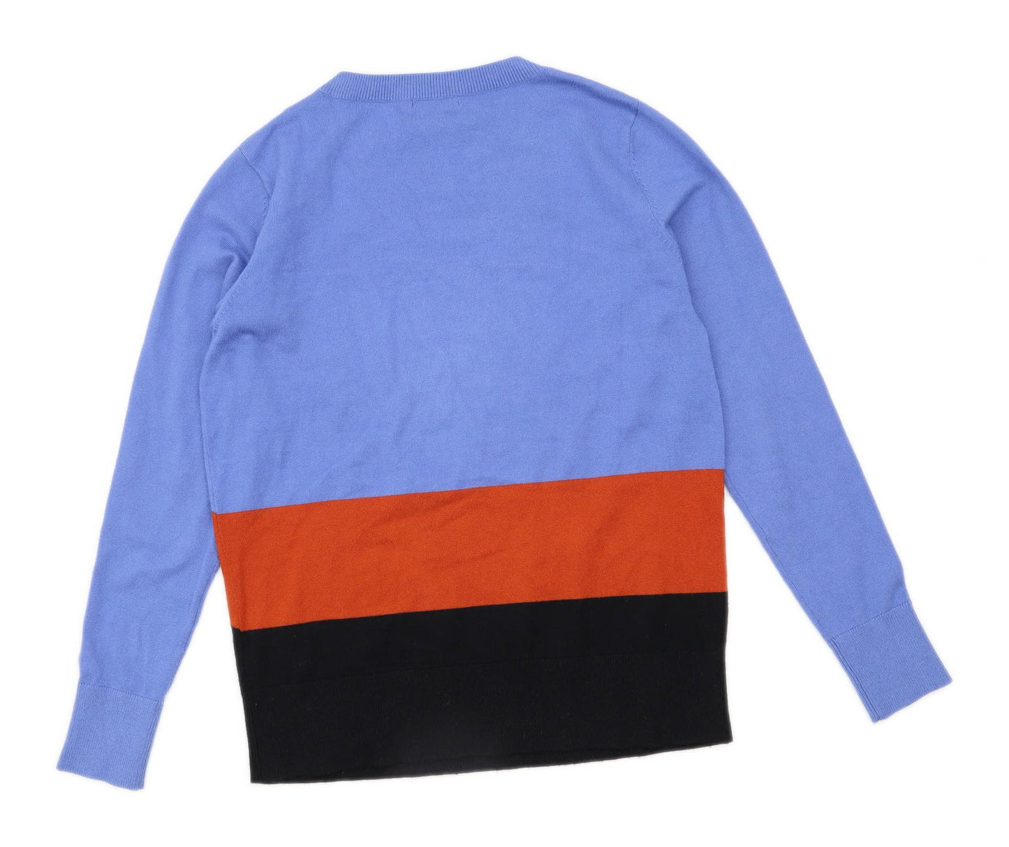 M&Co Womens Size 12 Geometric Multi-Coloured Jumper (Regular)