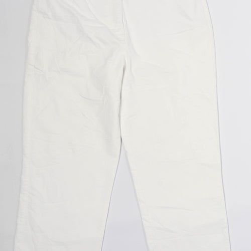 Womens Zaffiri White Denim Jeans Size 14/L23
