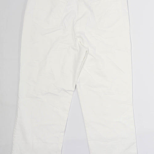 Womens Zaffiri White Denim Jeans Size 14/L23