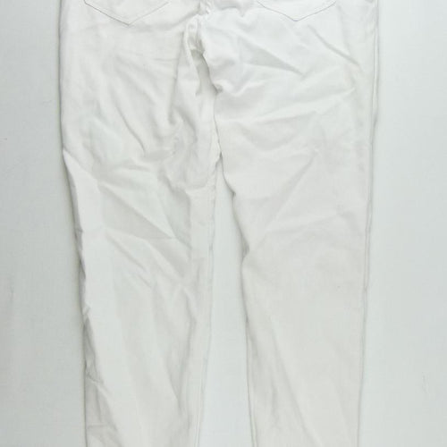 Womens New Look White Jeans Size 10/L31