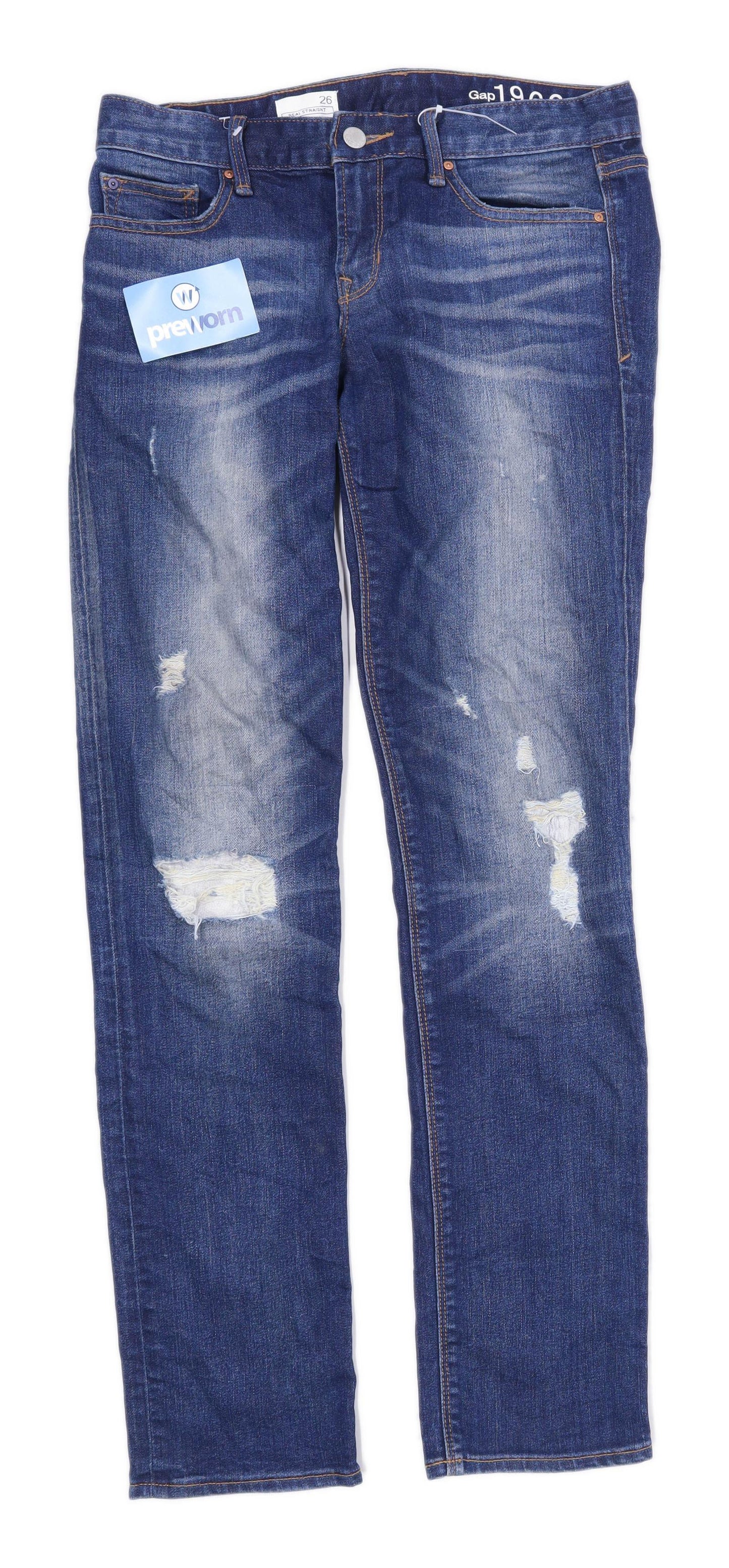 Womens New Look Blue Denim Jeans Size W26/L31