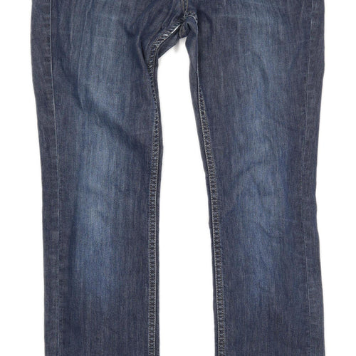 Womens Q 159 Blue Denim Jeans Size W32/L30