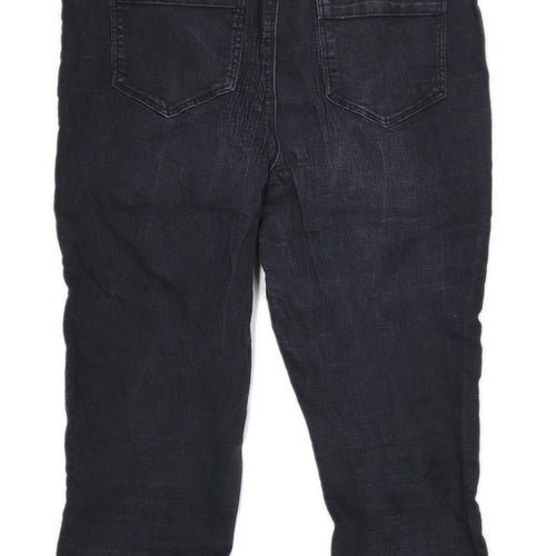 Womens Matalan Black Denim Jeggings Size 10/L20