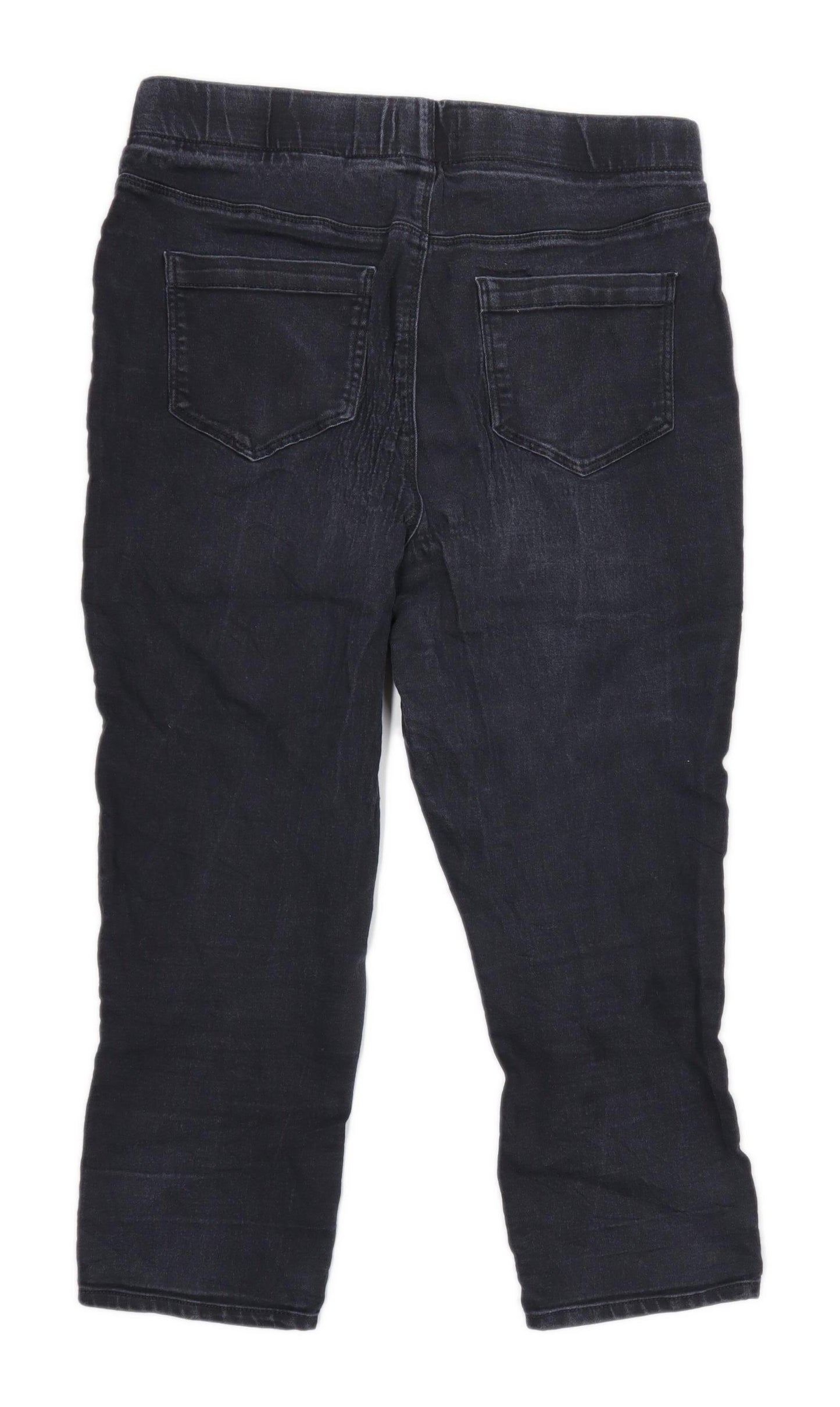 Womens Matalan Black Denim Jeggings Size 10/L20