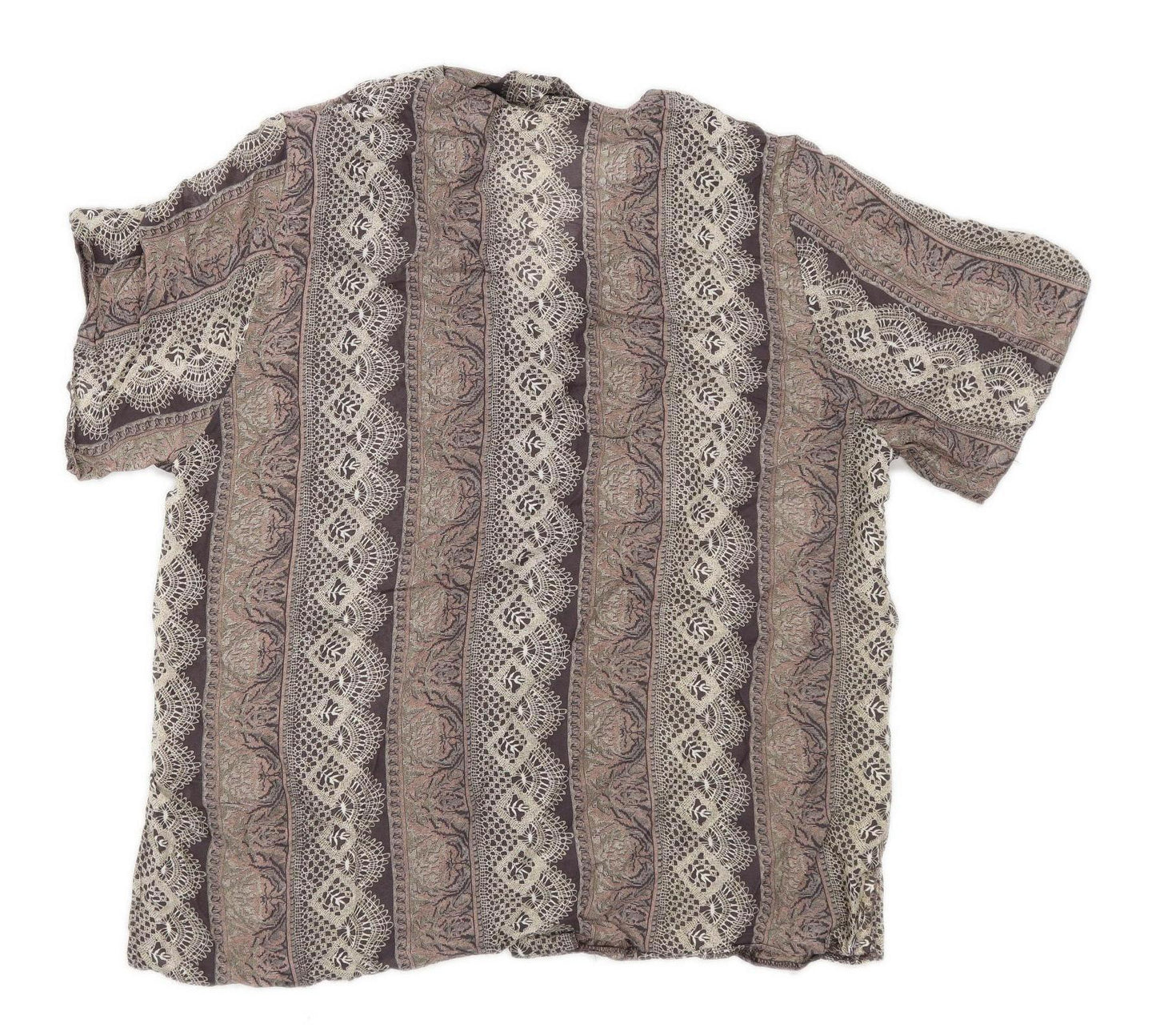 Preworn Womens Size 20 Abstract Multi-Coloured Top (Regular)