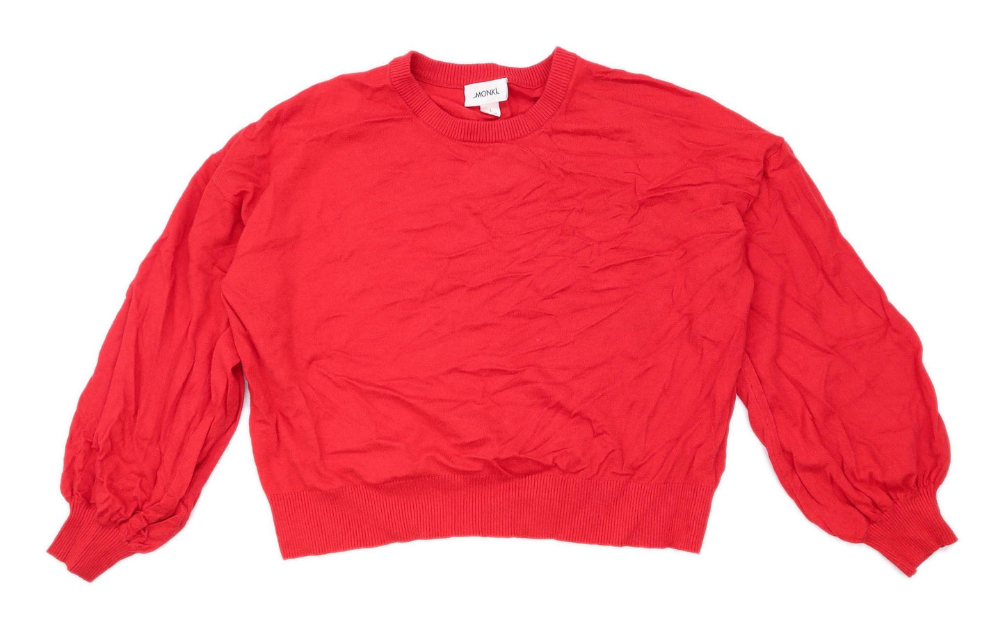 Moki Womens Size L Red Top (Regular)