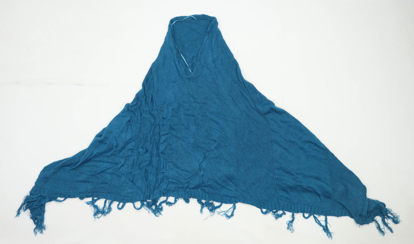 Select Womens One Size Blue Poncho (Regular)