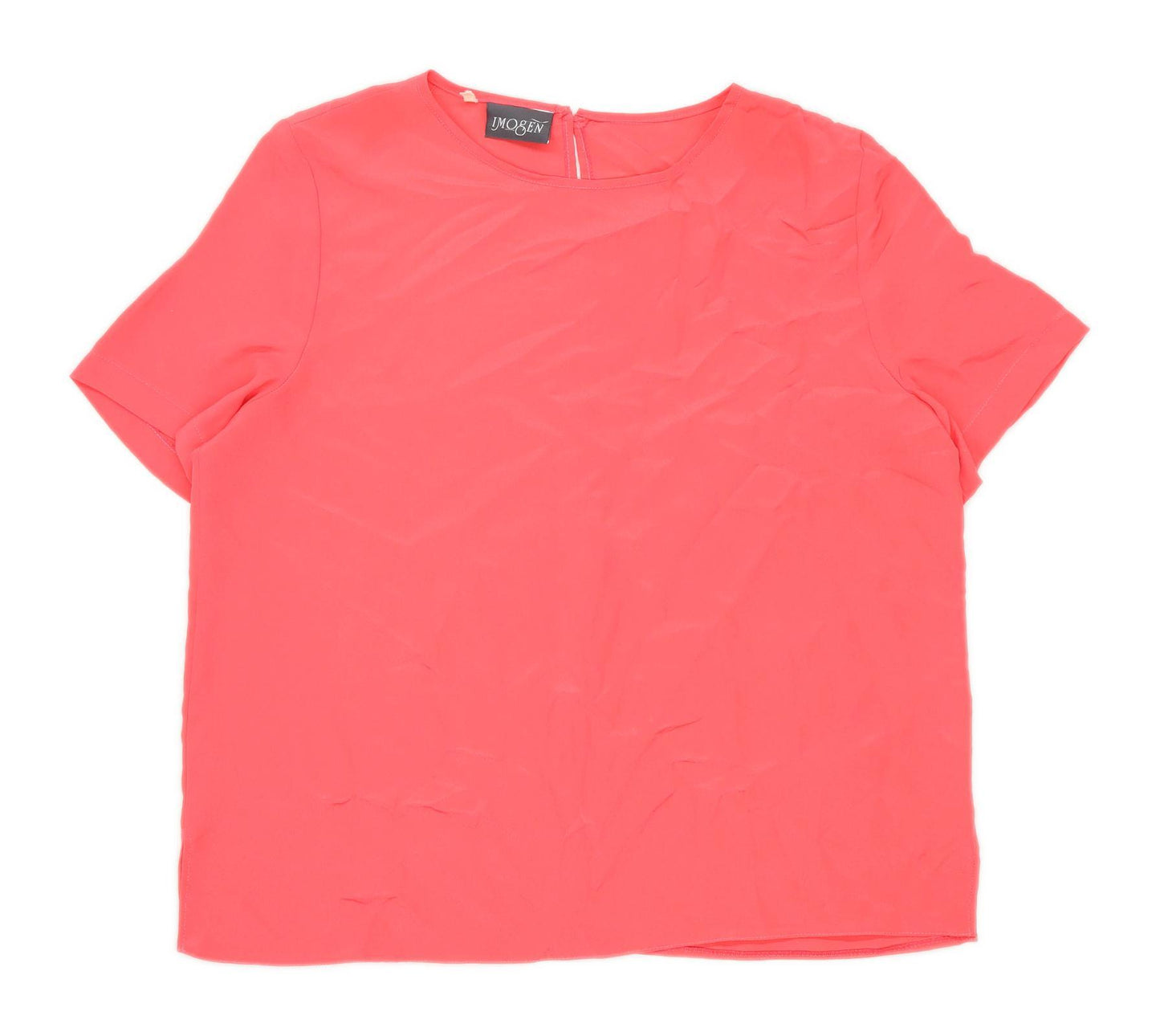Imogen Womens Size 16 Pink Blouse (Regular)
