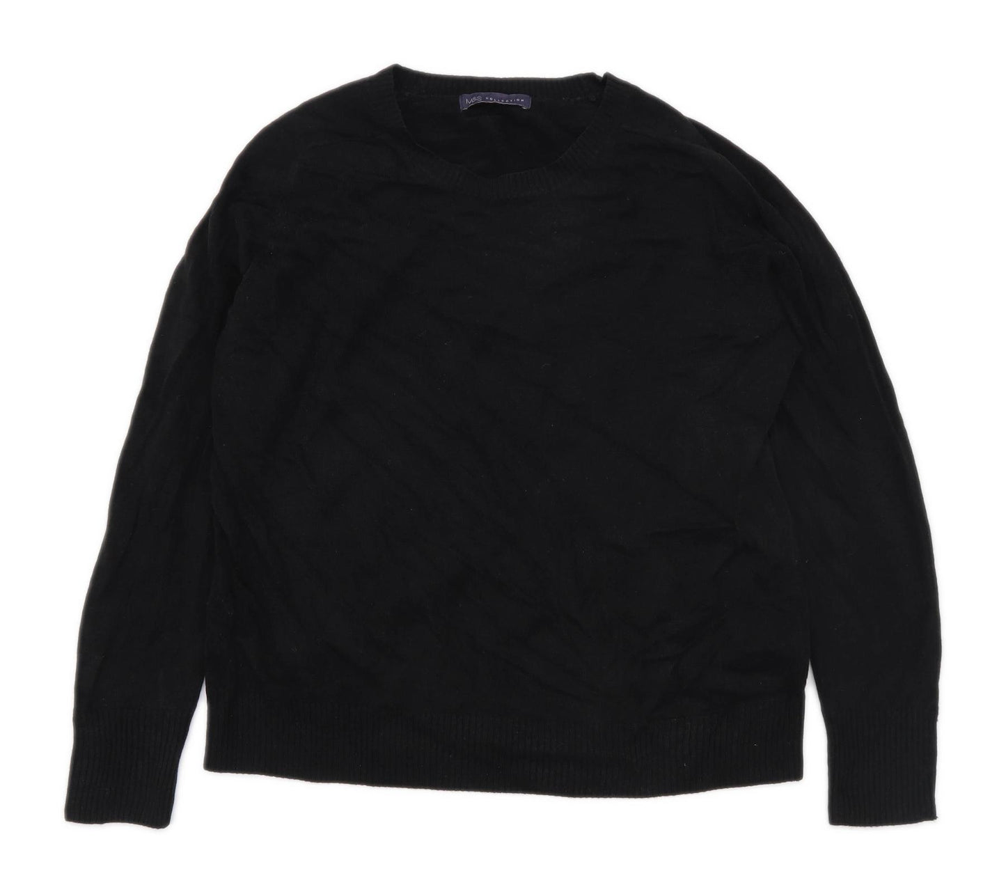 Marks & Spencer Womens Size 18 Black Jumper (Regular)