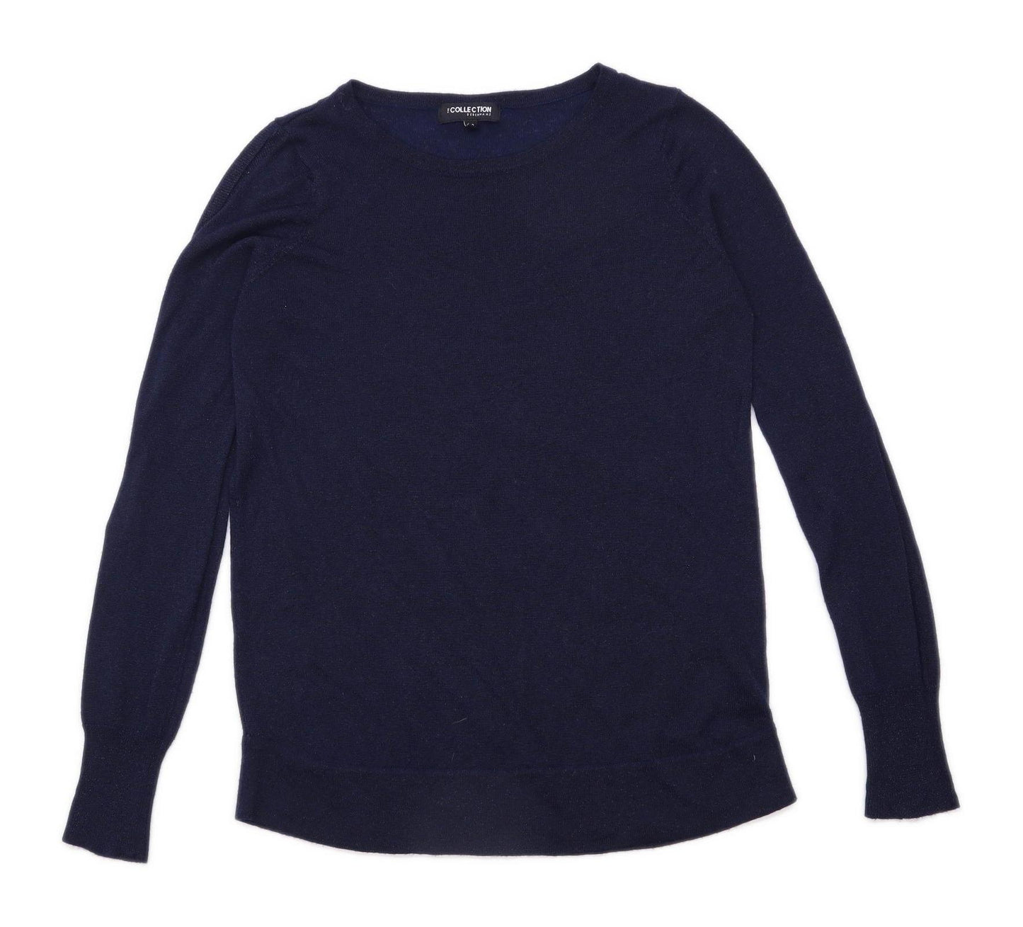 Debenhams Womens Size 10 Blue Long Sleeve T-Shirt (Regular)