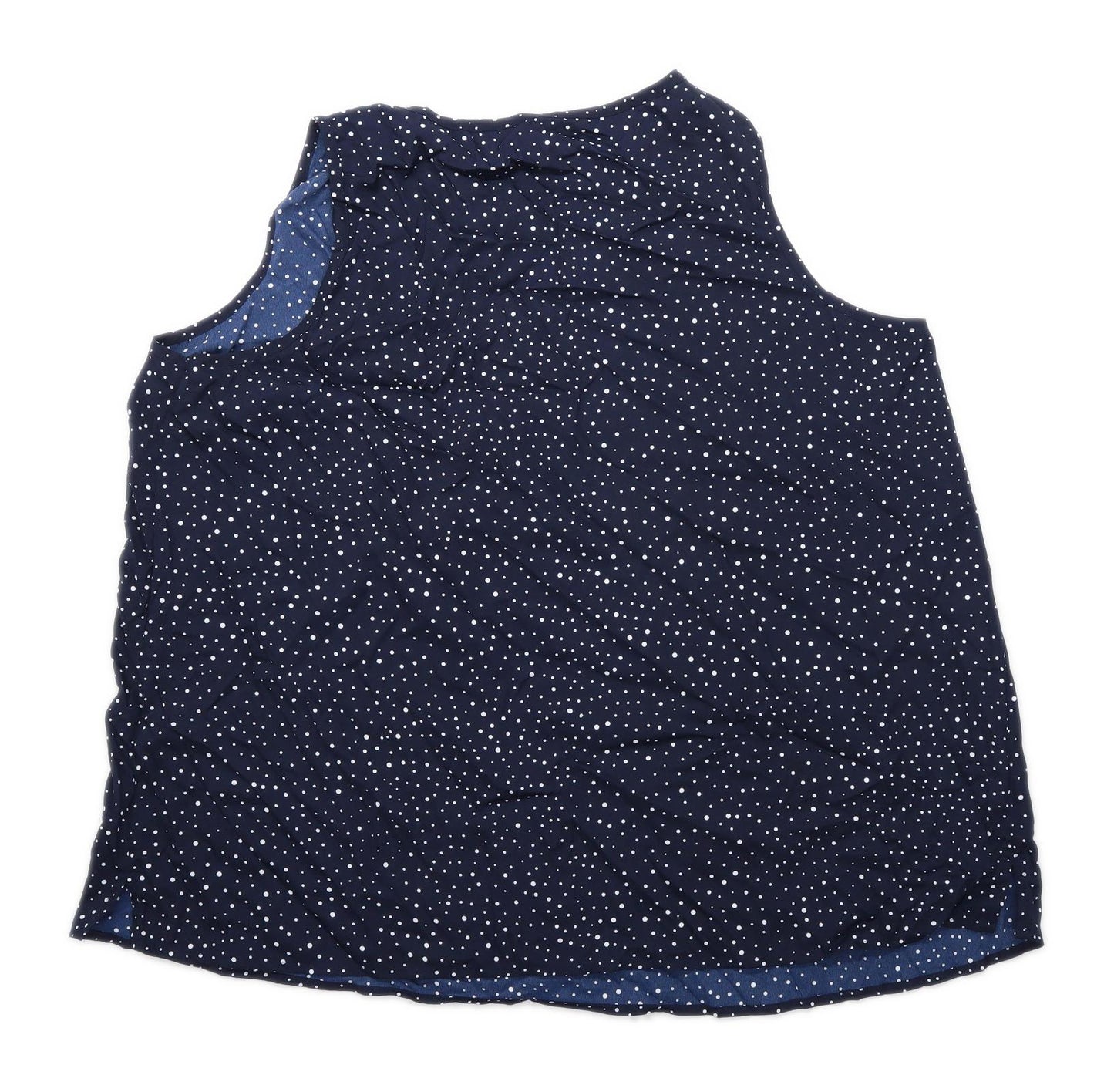 Capsule Womens Size 22 Spotted Blue Top (Regular)