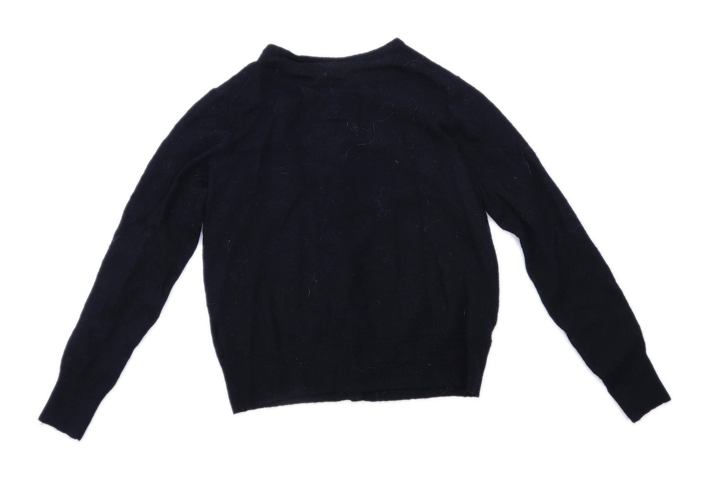 Uniqlo Womens Size S Wool Black Cardigan (Regular)