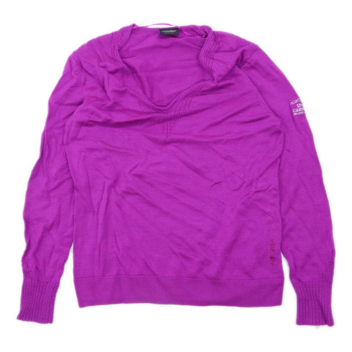 Galvin Green Womens Size L Purple Jumper (Regular)