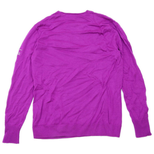Galvin Green Womens Size L Purple Jumper (Regular)