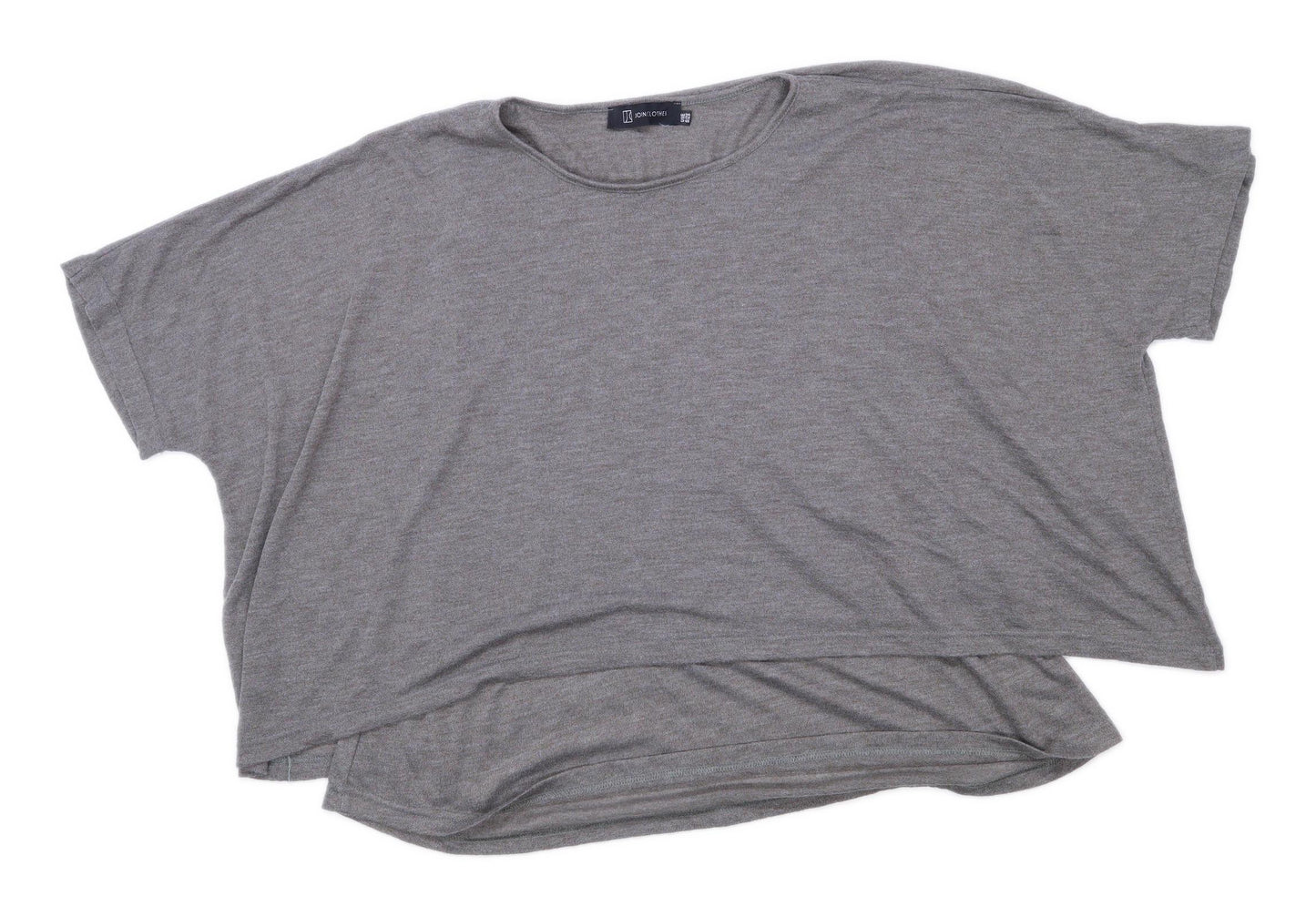 Join Clothes Womens One Size Grey Top (Regular)