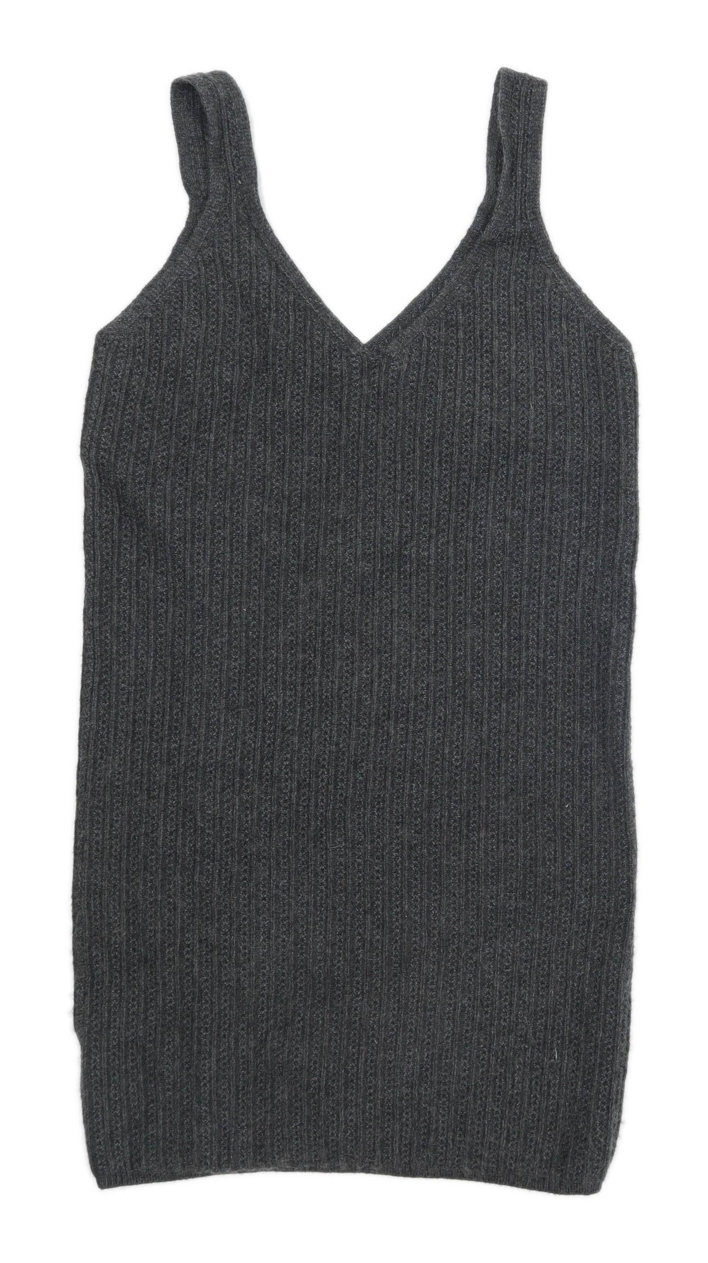 Santa Rita Womens Size M Strappy Grey Top (Regular)