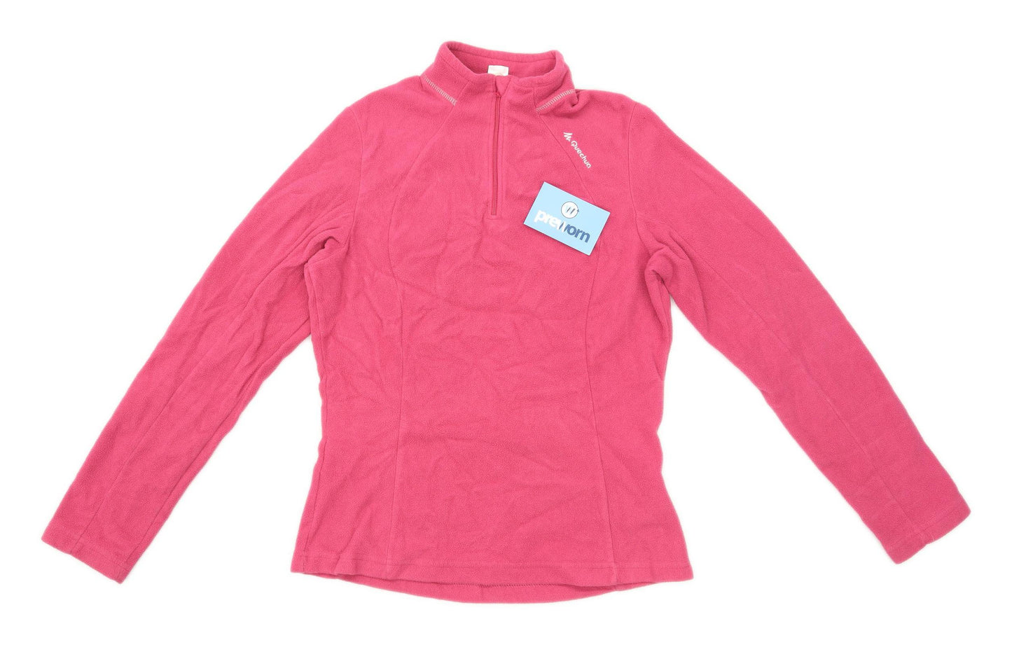 Oxylane Womens Size M Pink Fleece (Regular)