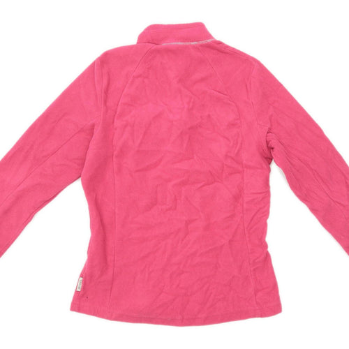 Oxylane Womens Size M Pink Fleece (Regular)