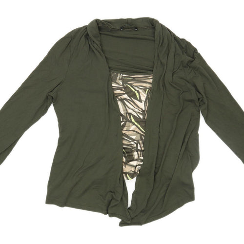 Marks & Spencer Womens Size 14 Green Top (Regular)