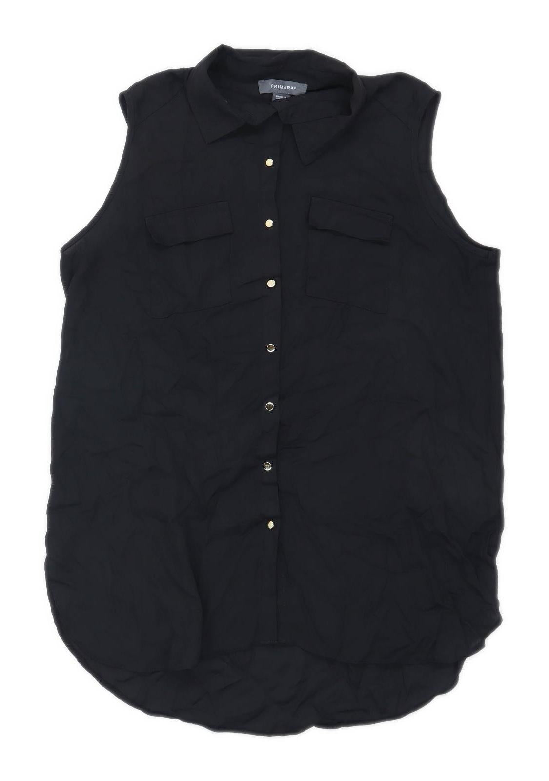 Primark Womens Size 14 Black Shirt (Regular)