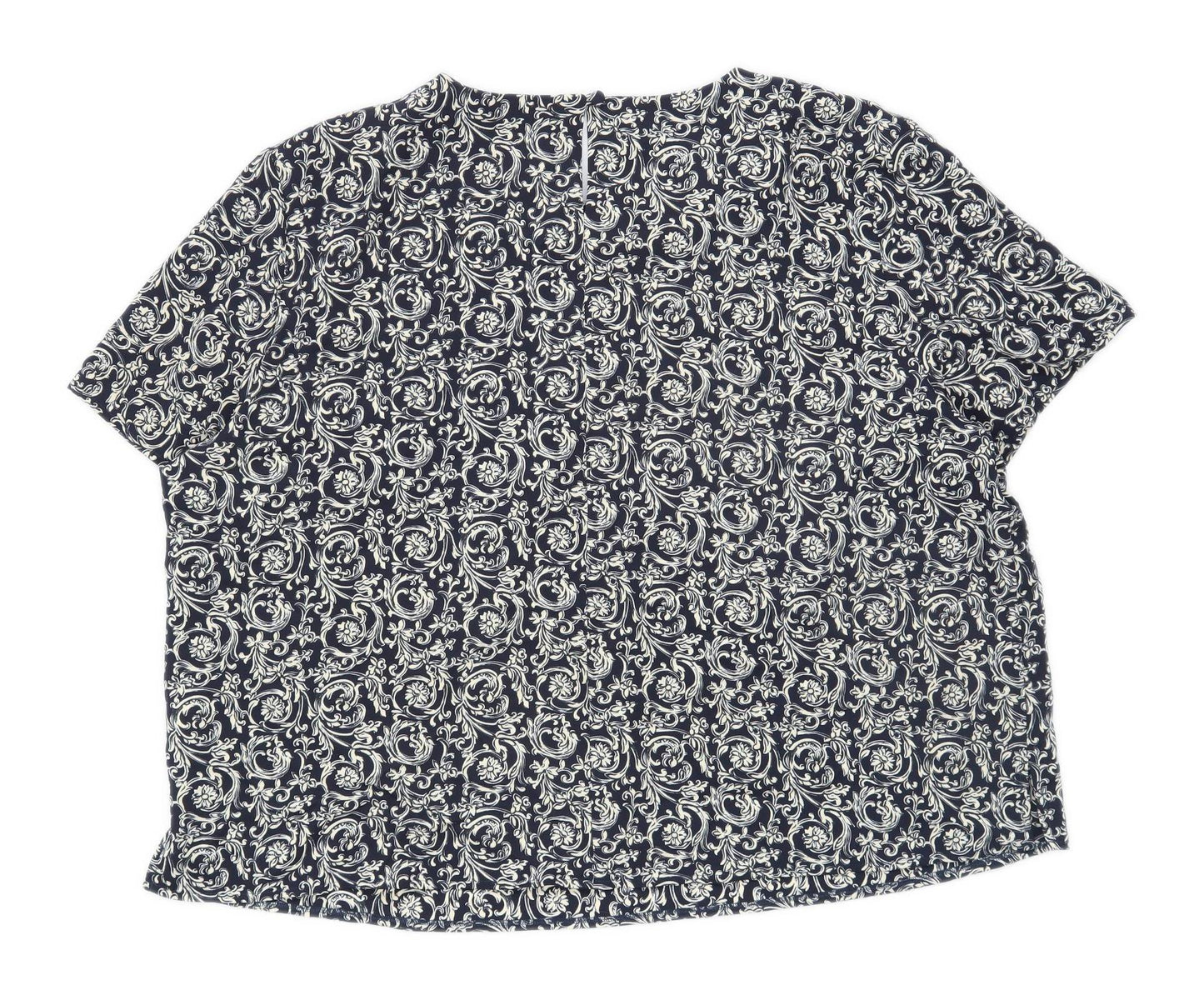 Debenhams Womens Size 22 Multi-Coloured Top (Regular)