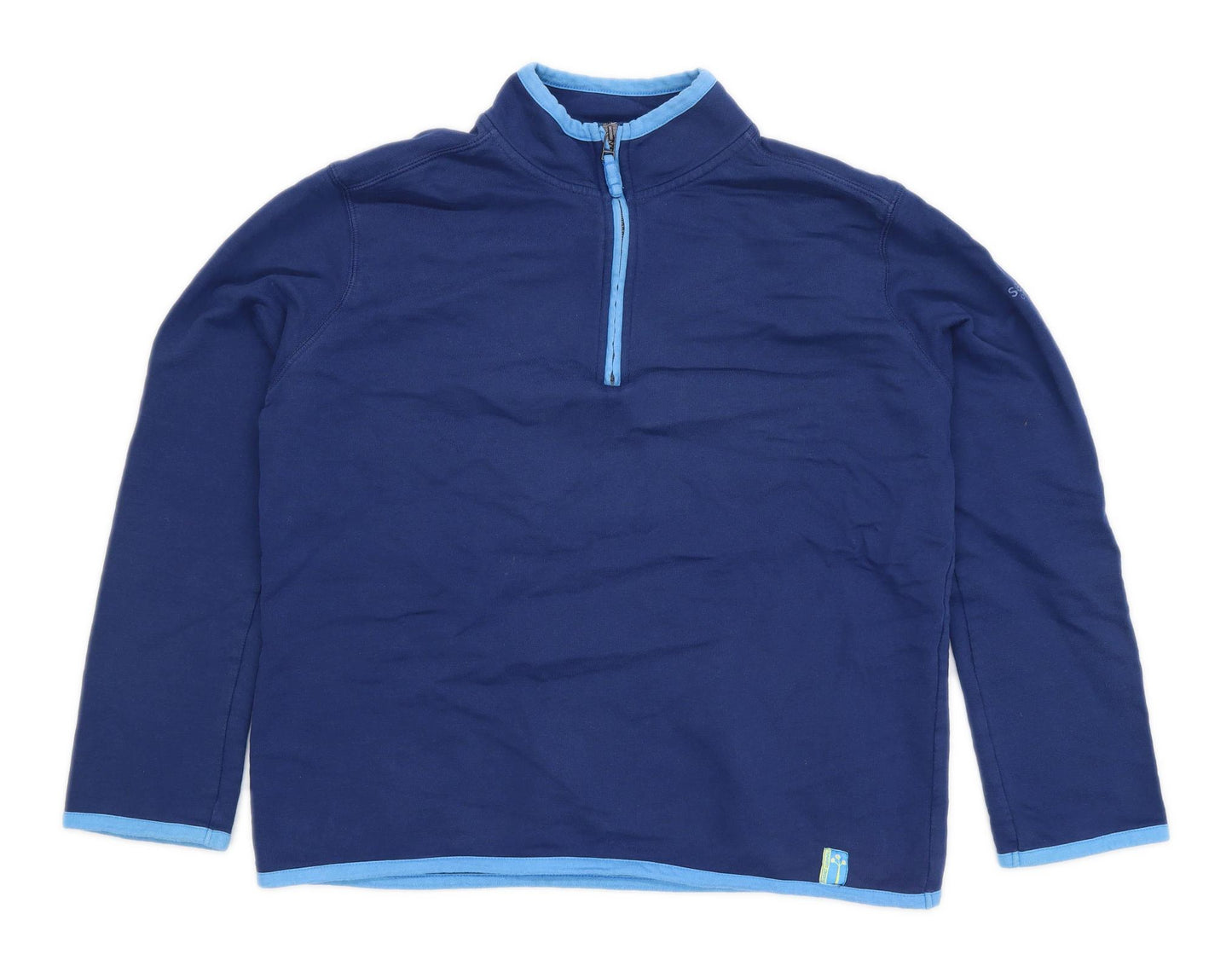 Seasalt Womens Size 16 Blue Sweatshirt (Regular)