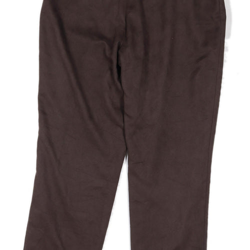 Womens Gerry Weber Brown Trousers Size 18/L31