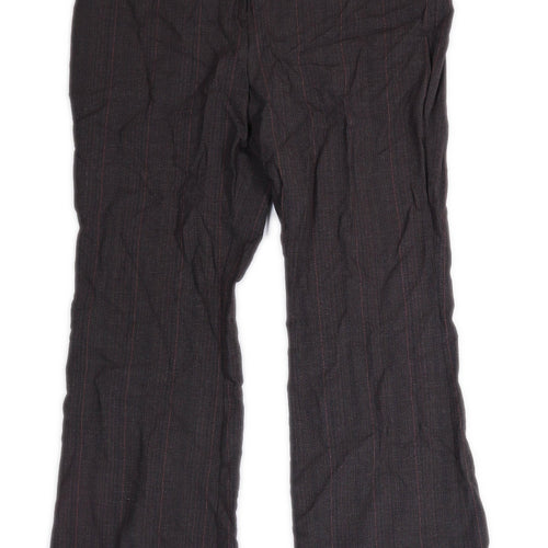 Womens Marks & Spencer Brown Trousers Size 16/L27