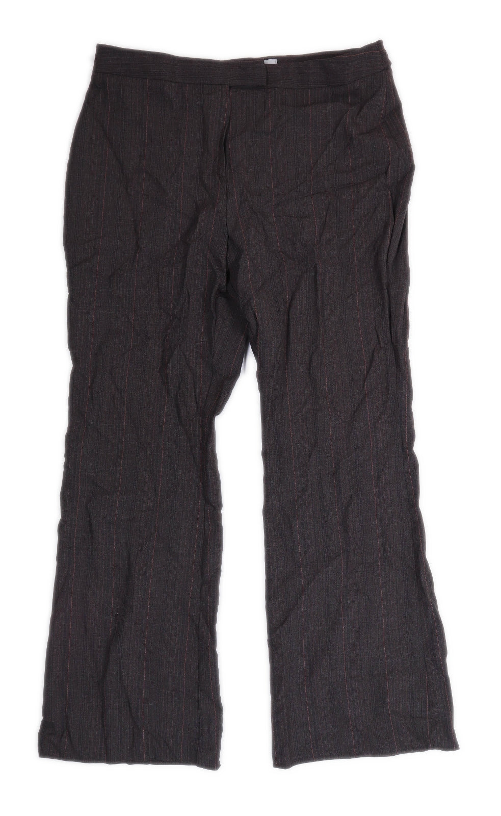 Womens Marks & Spencer Brown Trousers Size 16/L27