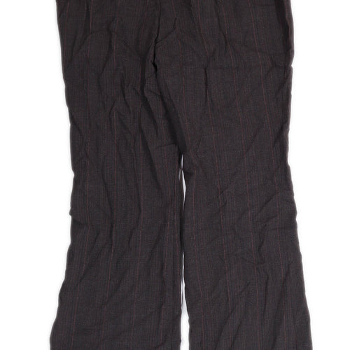 Womens Marks & Spencer Brown Trousers Size 16/L27
