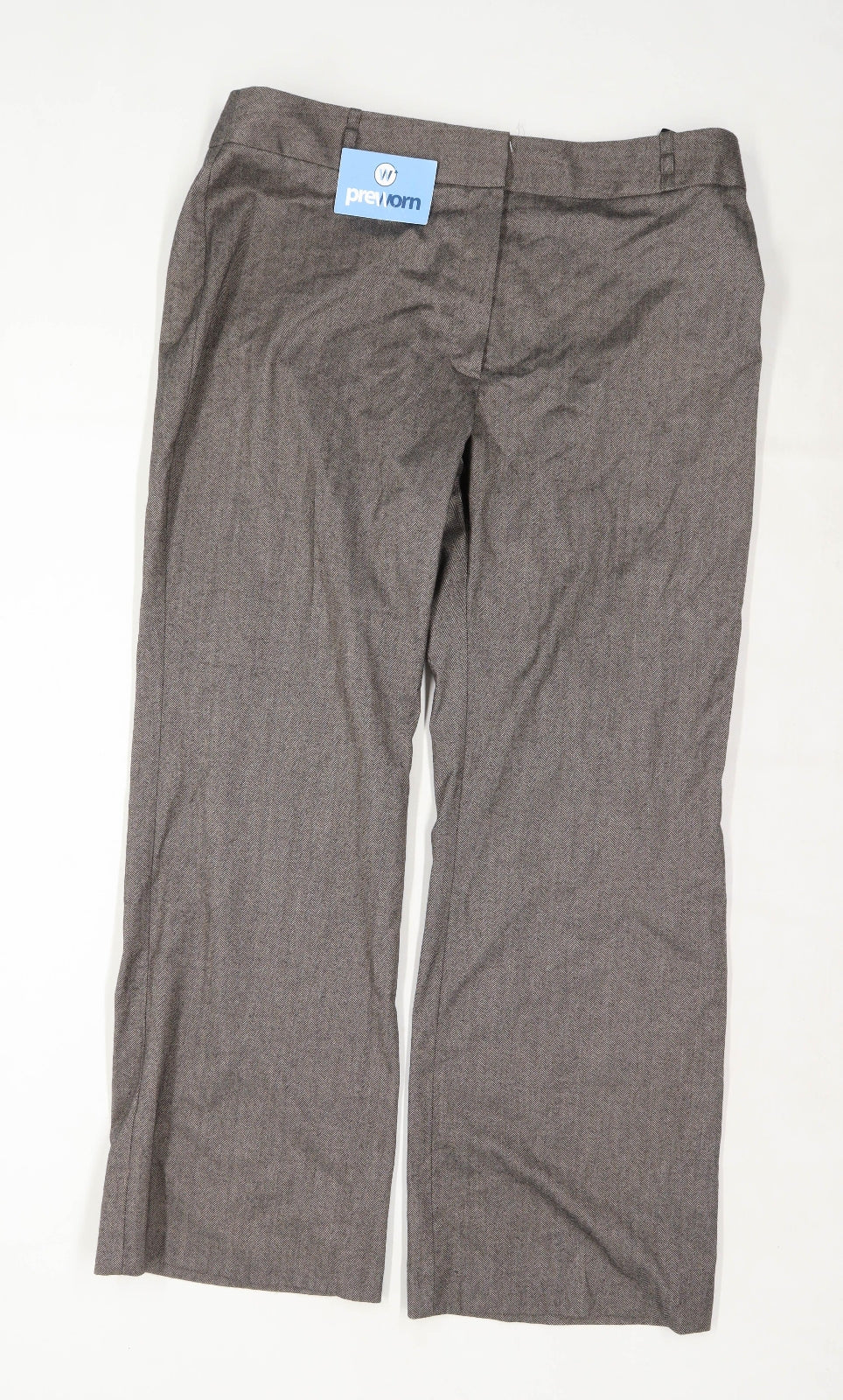 Womens Marks & Spencer Brown Trousers Size 18/L31
