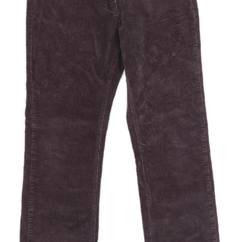 Womens InTown Brown Corduroy Trousers Size W34/L31