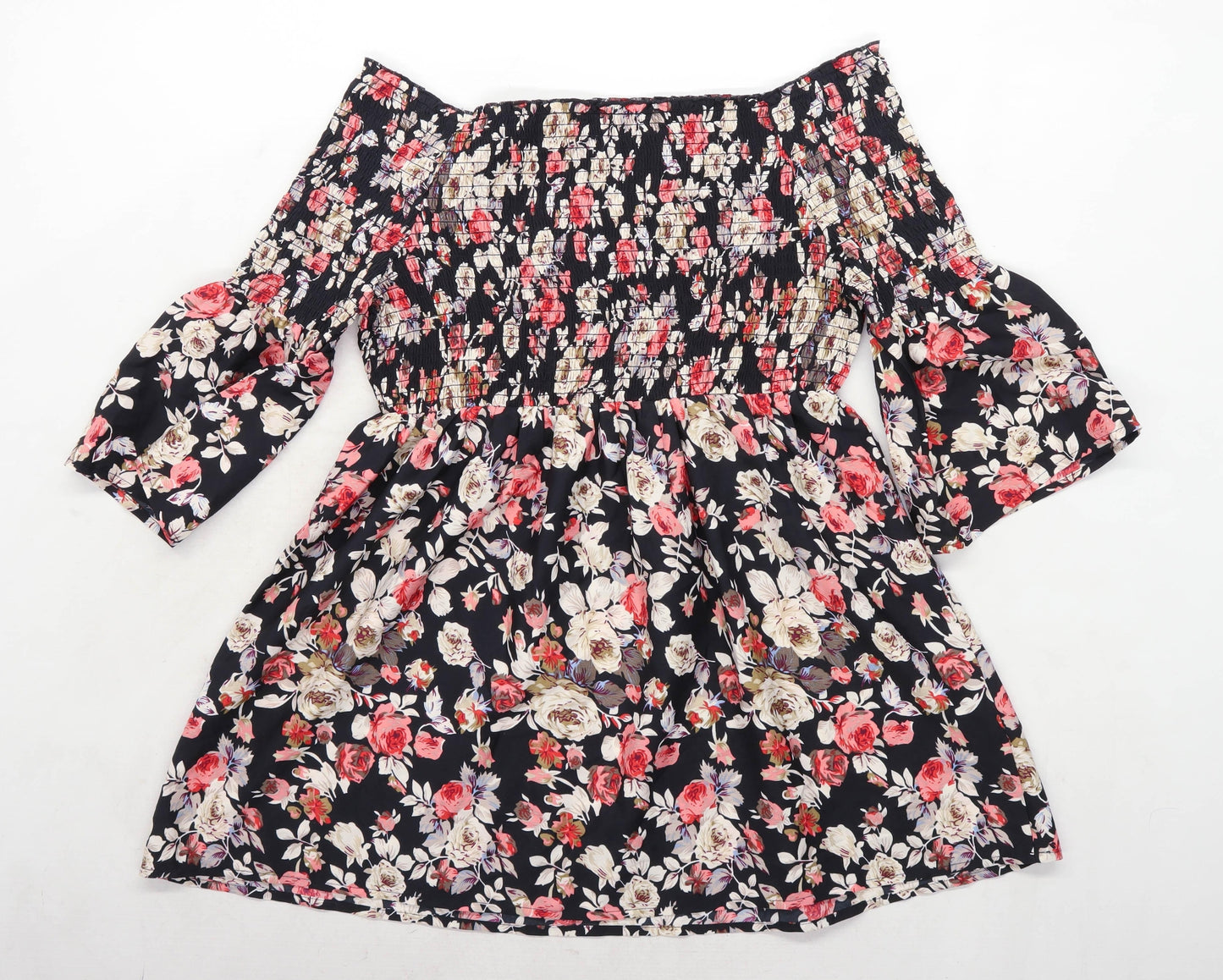 Pep & Co Womens Size 12 Off Shoulder Black Dress (Regular)