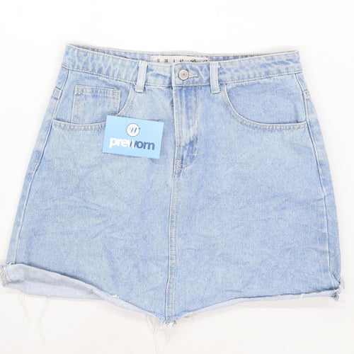Denim Co Womens Size 10 Denim Blue Skirt (Regular)
