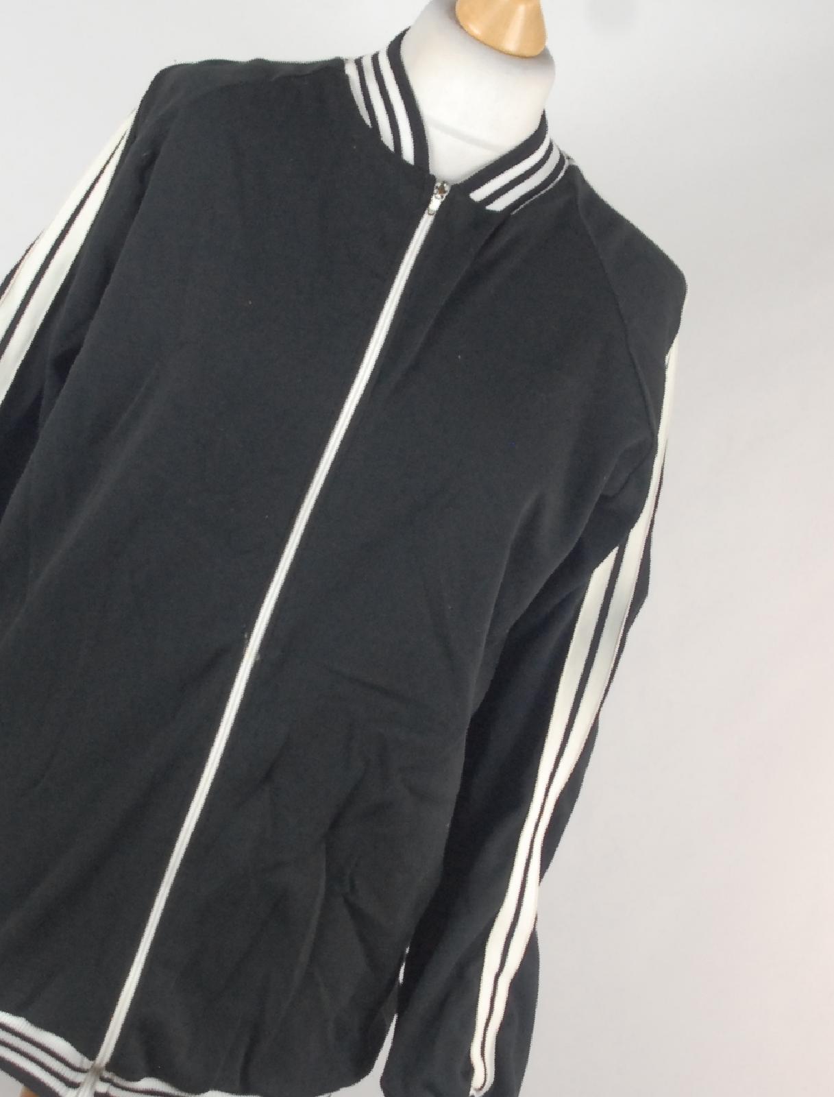 Lillywhites Black Womens Tracksuit Top Size L (Regular)