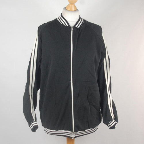 Lillywhites Black Womens Tracksuit Top Size L (Regular)