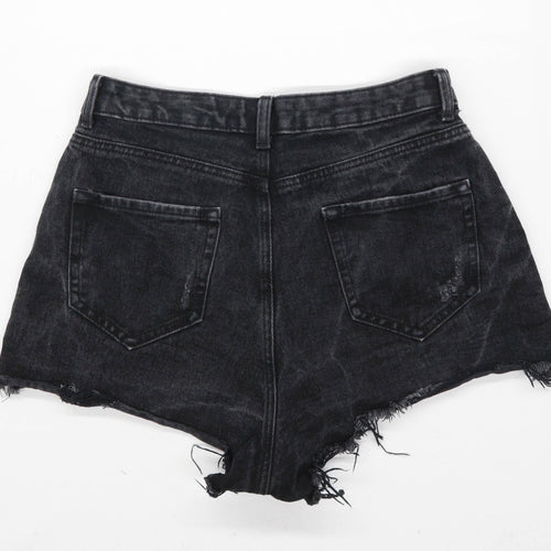 Womens Denim Co Black Denim Shorts Size 10/L1