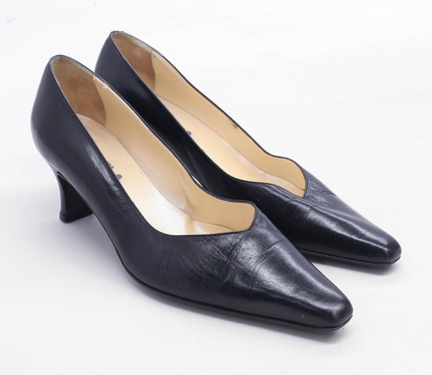 Carvela Womens EU Size 37 Black Court Shoes