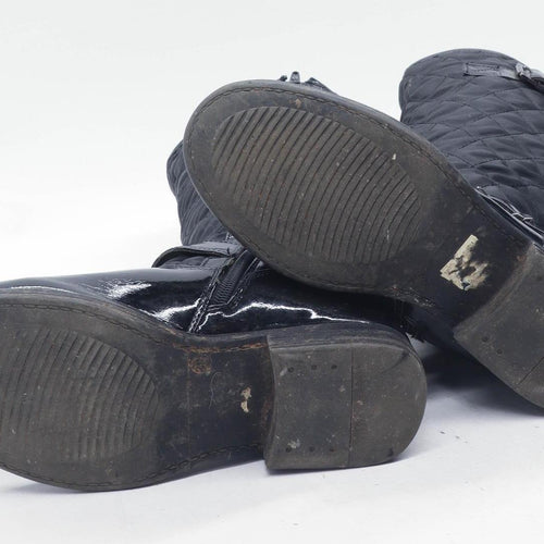 Heavenly Feet Womens EU Size 38 Black Boots