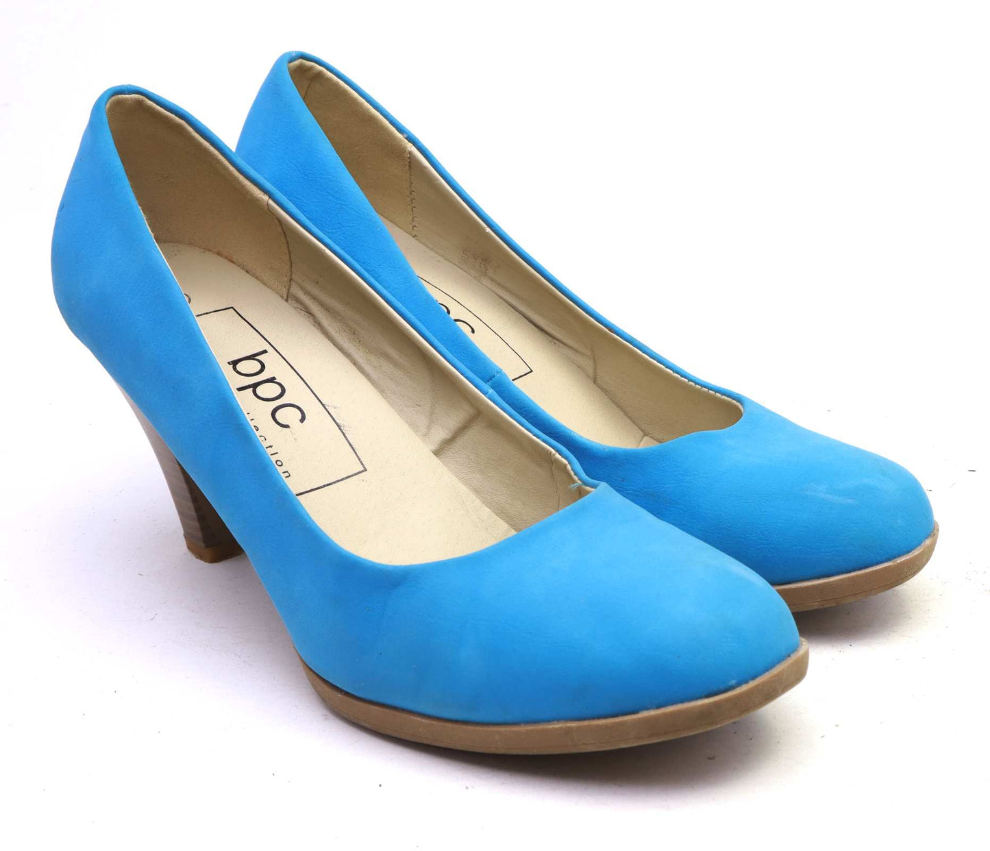 Bonprix Collection Womens EU Size 40 Blue Court Shoes