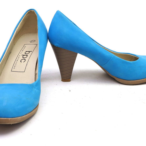 Bonprix Collection Womens EU Size 40 Blue Court Shoes