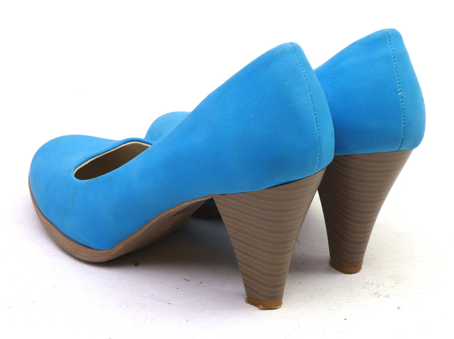 Bonprix Collection Womens EU Size 40 Blue Court Shoes