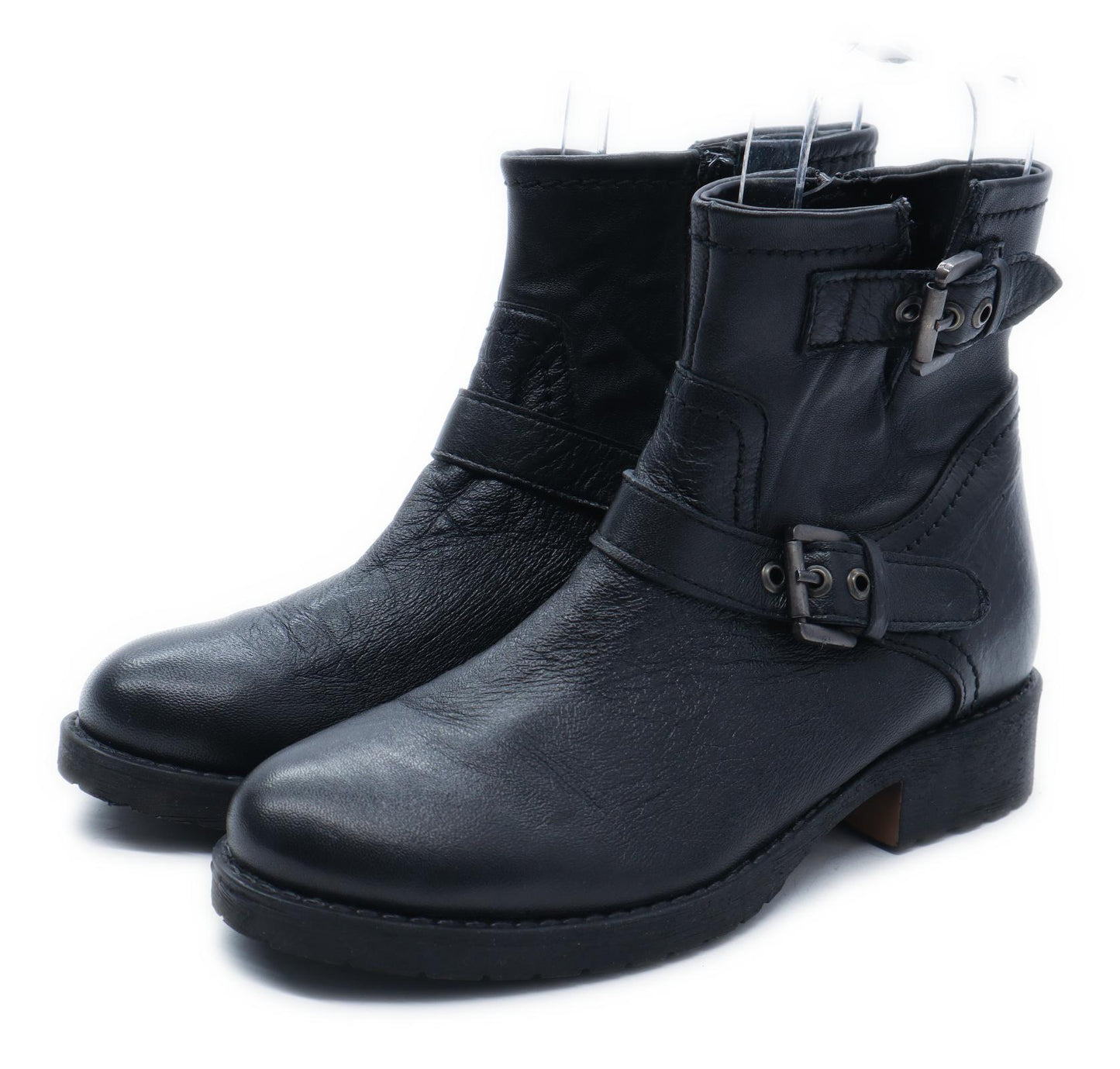 Cafe Moda Womens EU Size 37 Black Ankle Boots