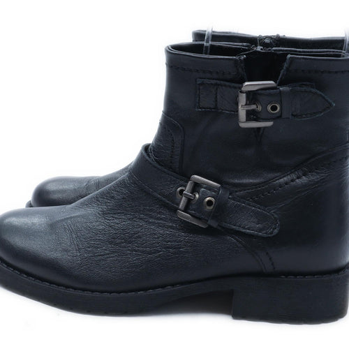 Cafe Moda Womens EU Size 37 Black Ankle Boots