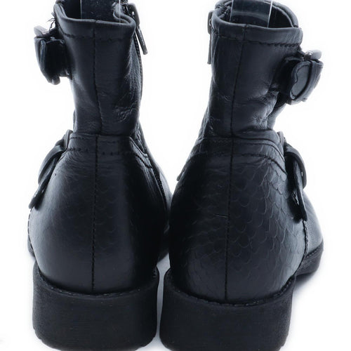 Cafe Moda Womens EU Size 37 Black Ankle Boots