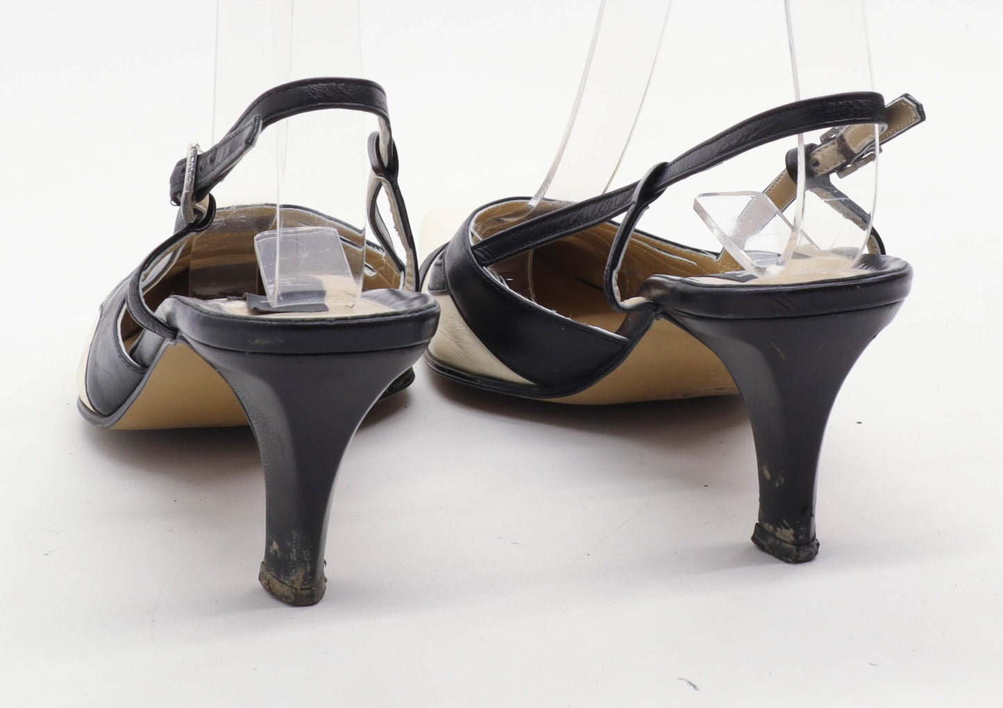 Jacques Vert Womens EU Size 40 White Court Shoes