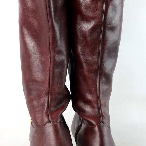 Juhani Palmroth Womens UK Size 4.5 Brown Knee-High Boots