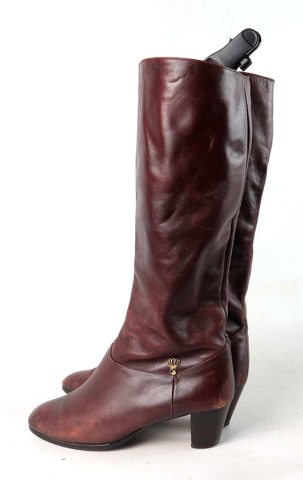 Juhani Palmroth Womens UK Size 4.5 Brown Knee-High Boots